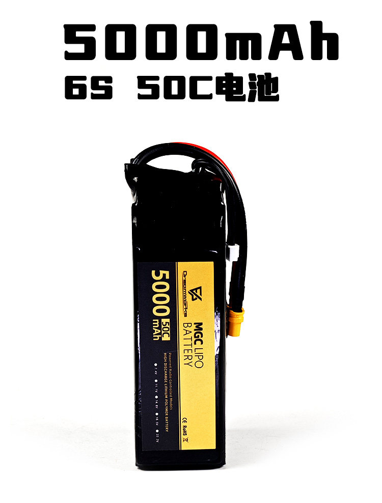 6S Lipo Battery 22.2V 5000Mah - FPV MGC 5000mAh 6S 22.2V リポリチウムバッテリー