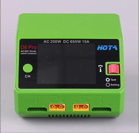 HOTA D6 Pro AC/DC デュアルチャンネル スマ - Hota D6 Pro Dual Lipo Charger のレビューと価格