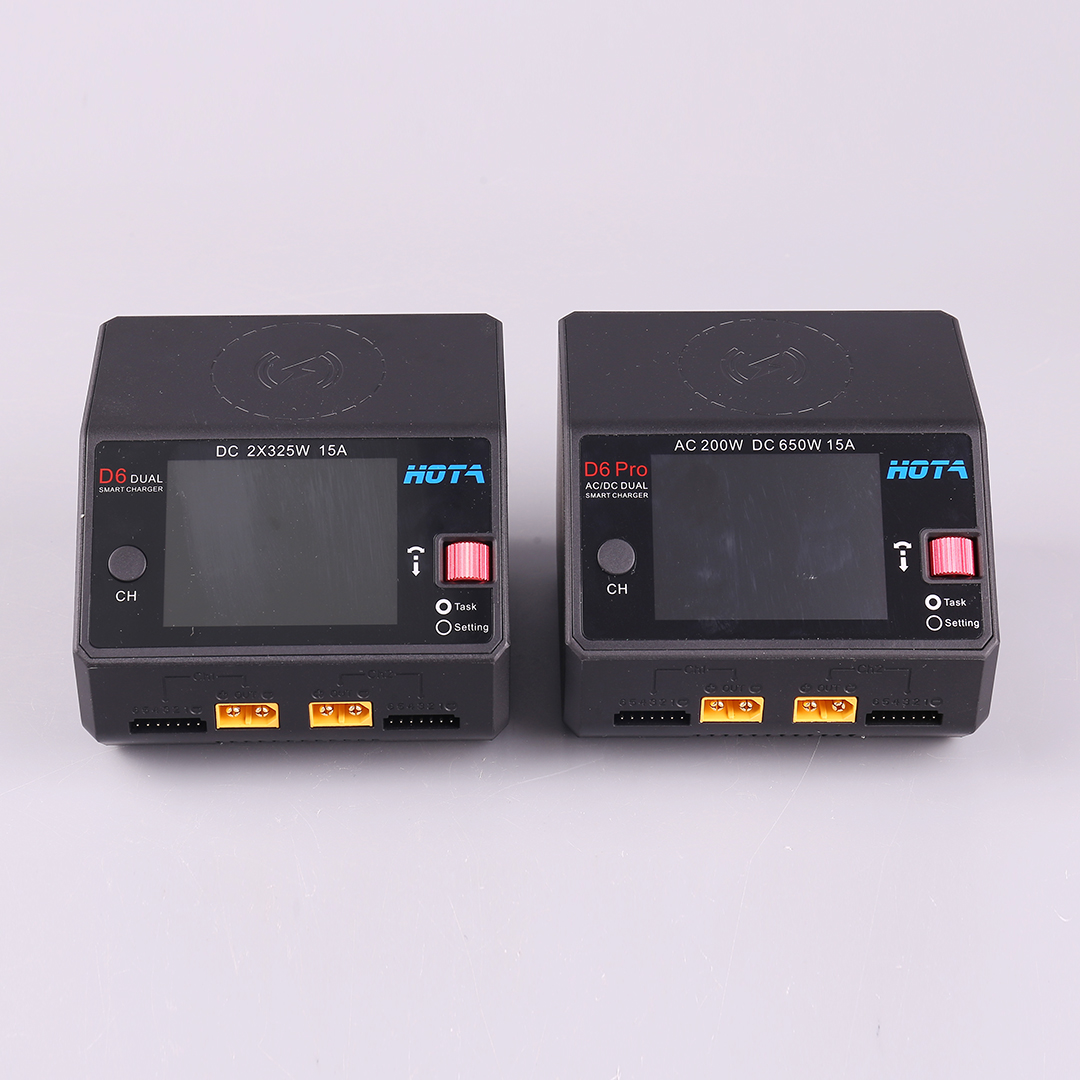 HOTA-デュアルチャネル充電器,d6 pro,AC 200 - Hota D6 Pro Dual Lipo Charger のレビューと価格