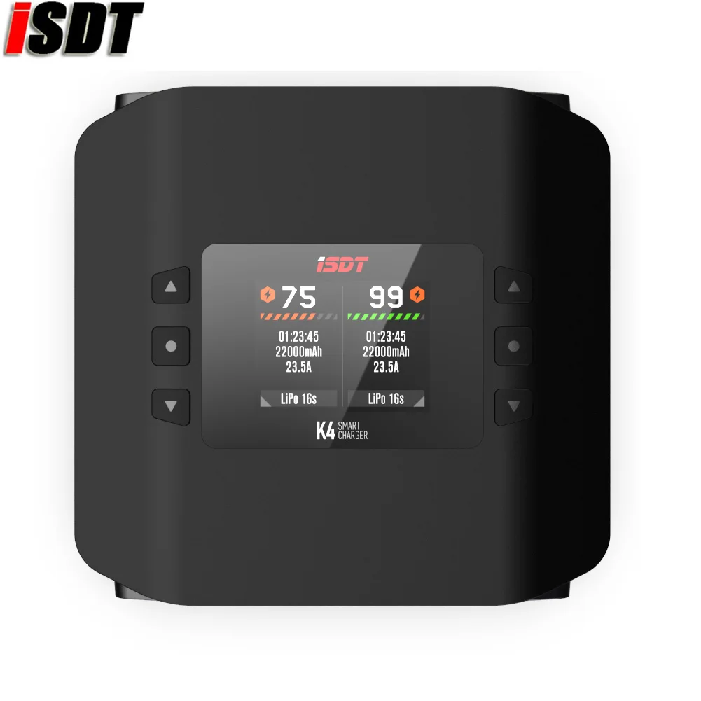 K4 デュアルバッテリー充電器 AC 400W DC 600 - Isdt K4 Dual Lipo Charger のレビューと価格