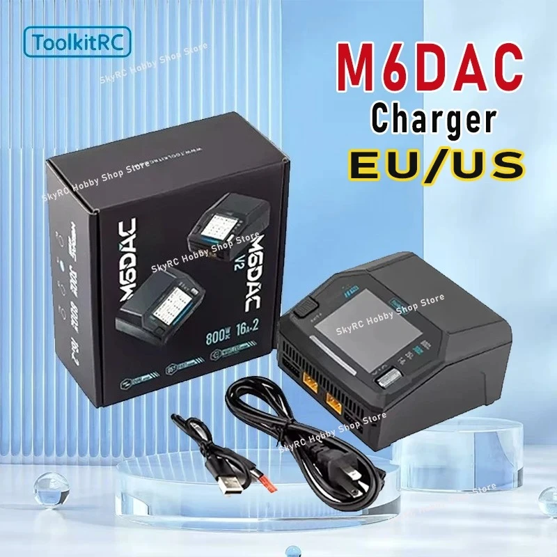 ToolkitRC M6DAC V2 デュアルチャンネル ス - Toolkitrc M6Dac Smart Charger のレビューと価格