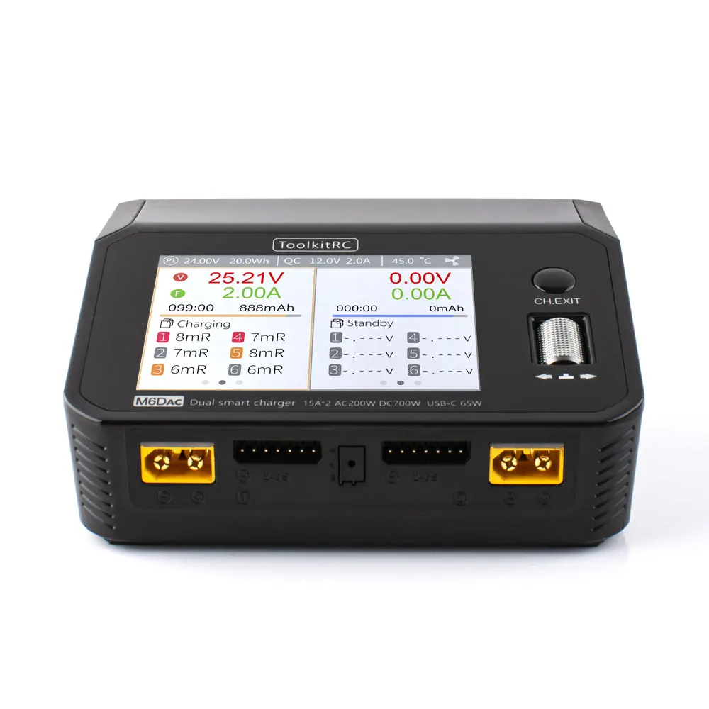 ToolkitRC M6DAC AC 200W DC 700 - Toolkitrc M6Dac Smart Charger のレビューと価格