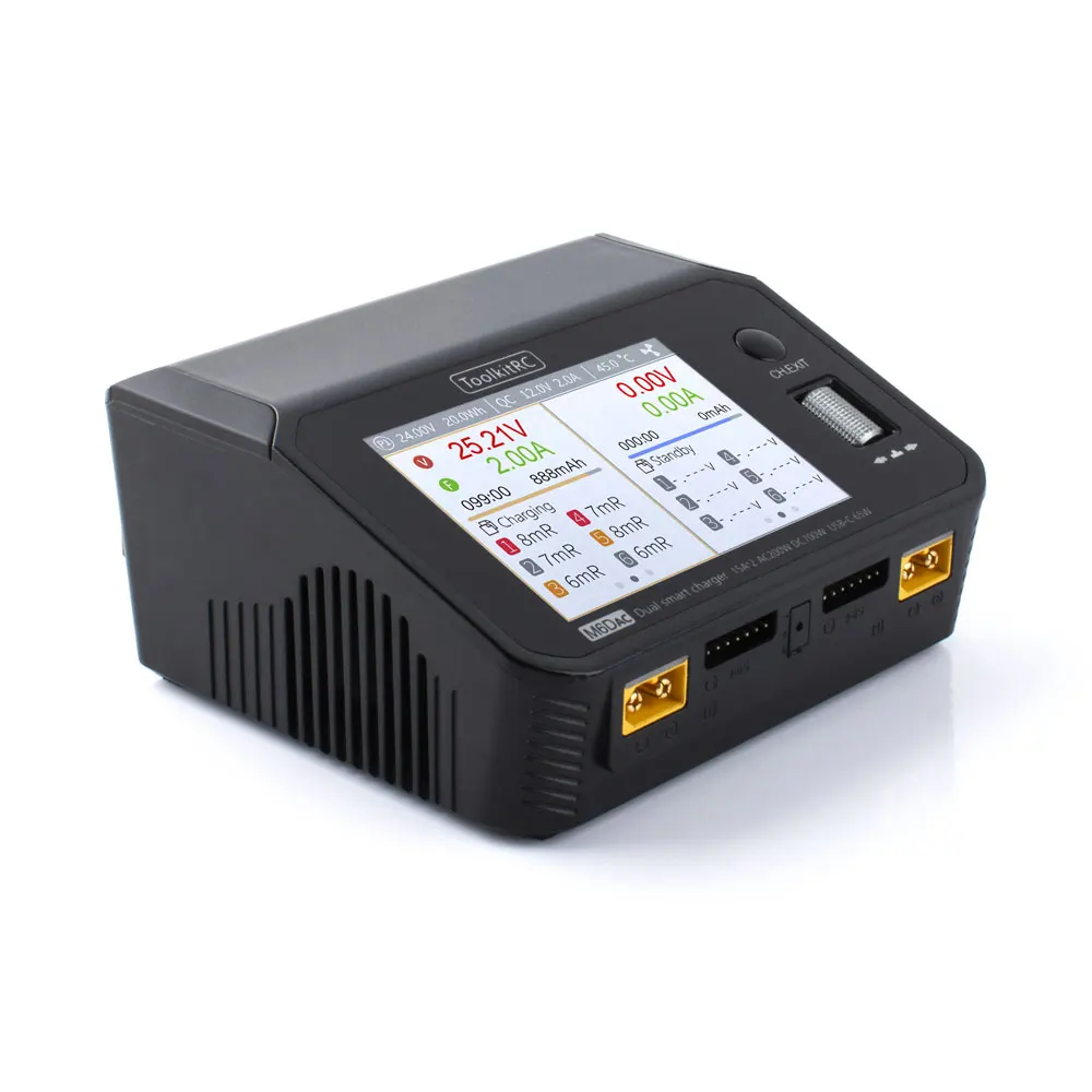 ToolkitRC M6DAC AC 200W DC 700 - Toolkitrc M6Dac Smart Charger のレビューと価格