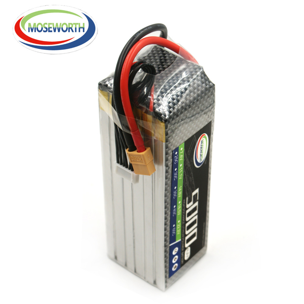 6s 22.2v 5000mah 60C rc玩具リポバッテ - 6S Lipo Battery 22.2V 5000Mah のレビューと価格