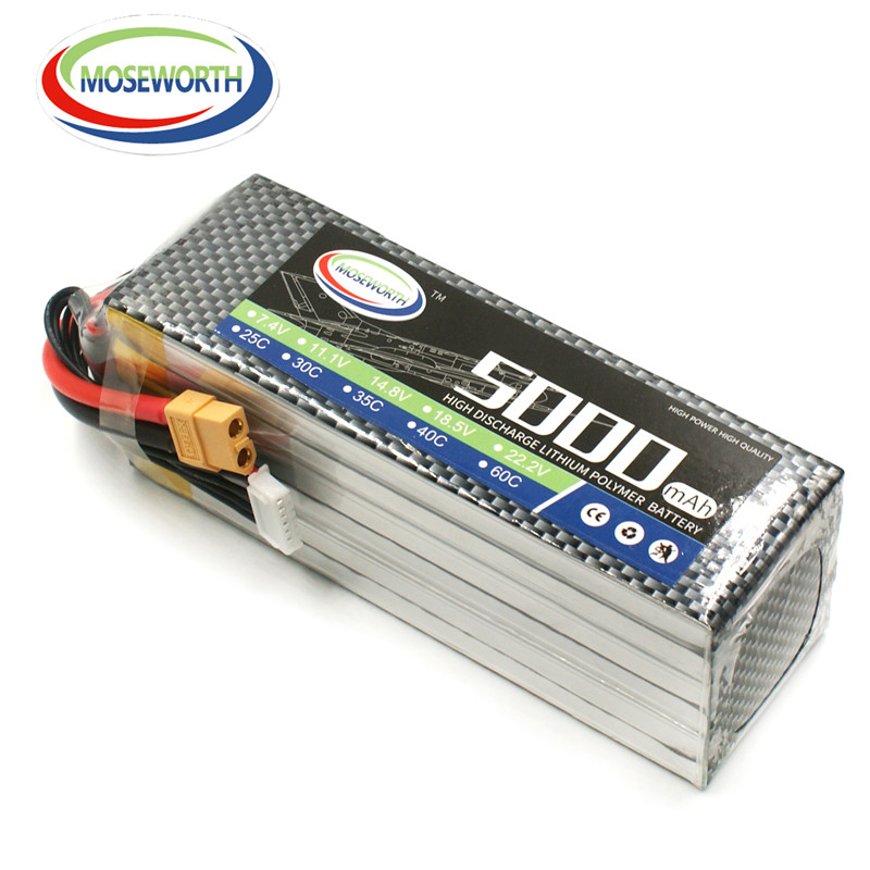 6s 22.2v 5000mah 60C rc玩具リポバッテ - 6S Lipo Battery 22.2V 5000Mah のレビューと価格