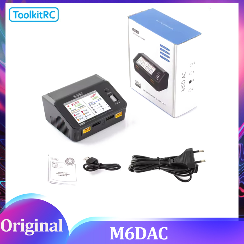 ToolkitRC M6DAC デュアルチャンネルスマートリ - Toolkitrc M6Dac Smart Charger のレビューと価格