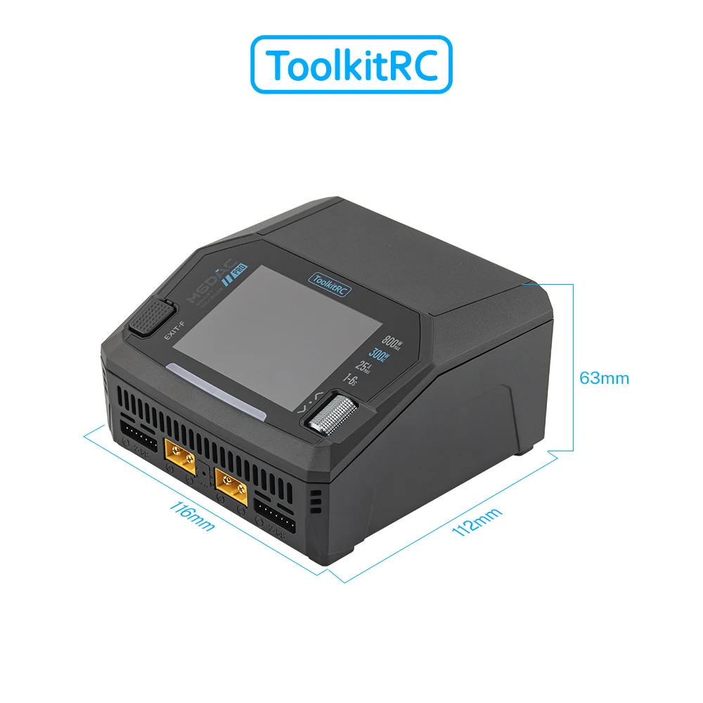 ToolkitRC M6DAC PRO V2 デュアルチャン - Toolkitrc M6Dac Smart Charger のレビューと価格